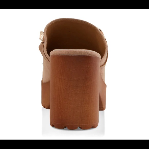 Chain Platform clog wedges - Mauve S - Picture 3 of 8